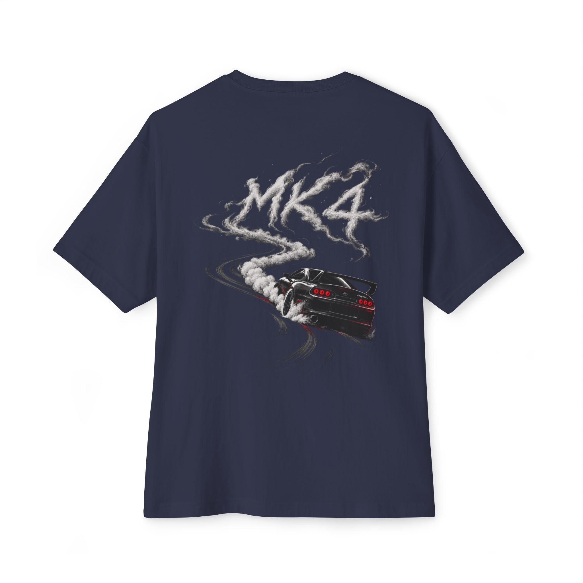 T-Shirt — 'Supra' Graffiti Logo Oversized Boxy Tee