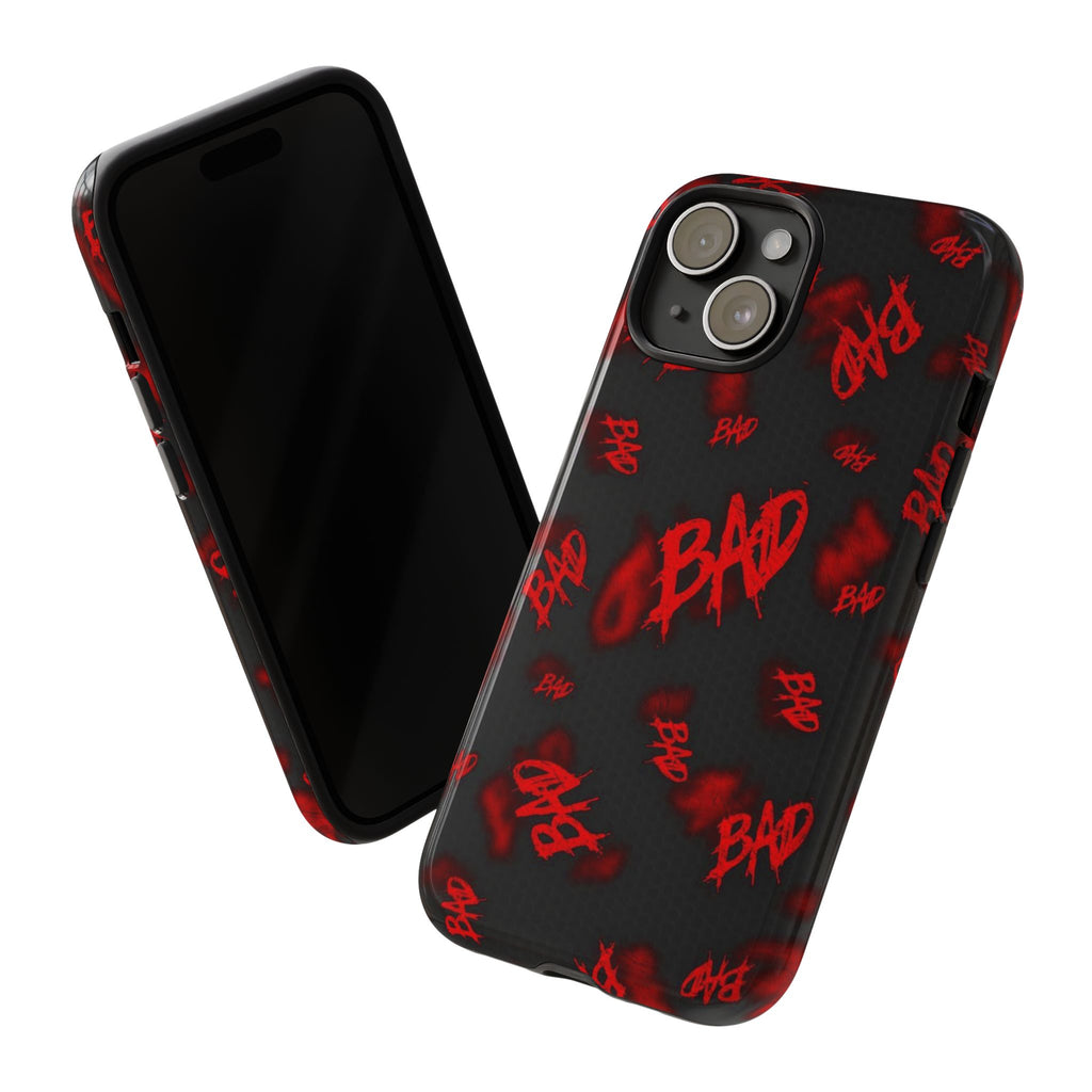 "BAD" Pattern Tough Phone Cases