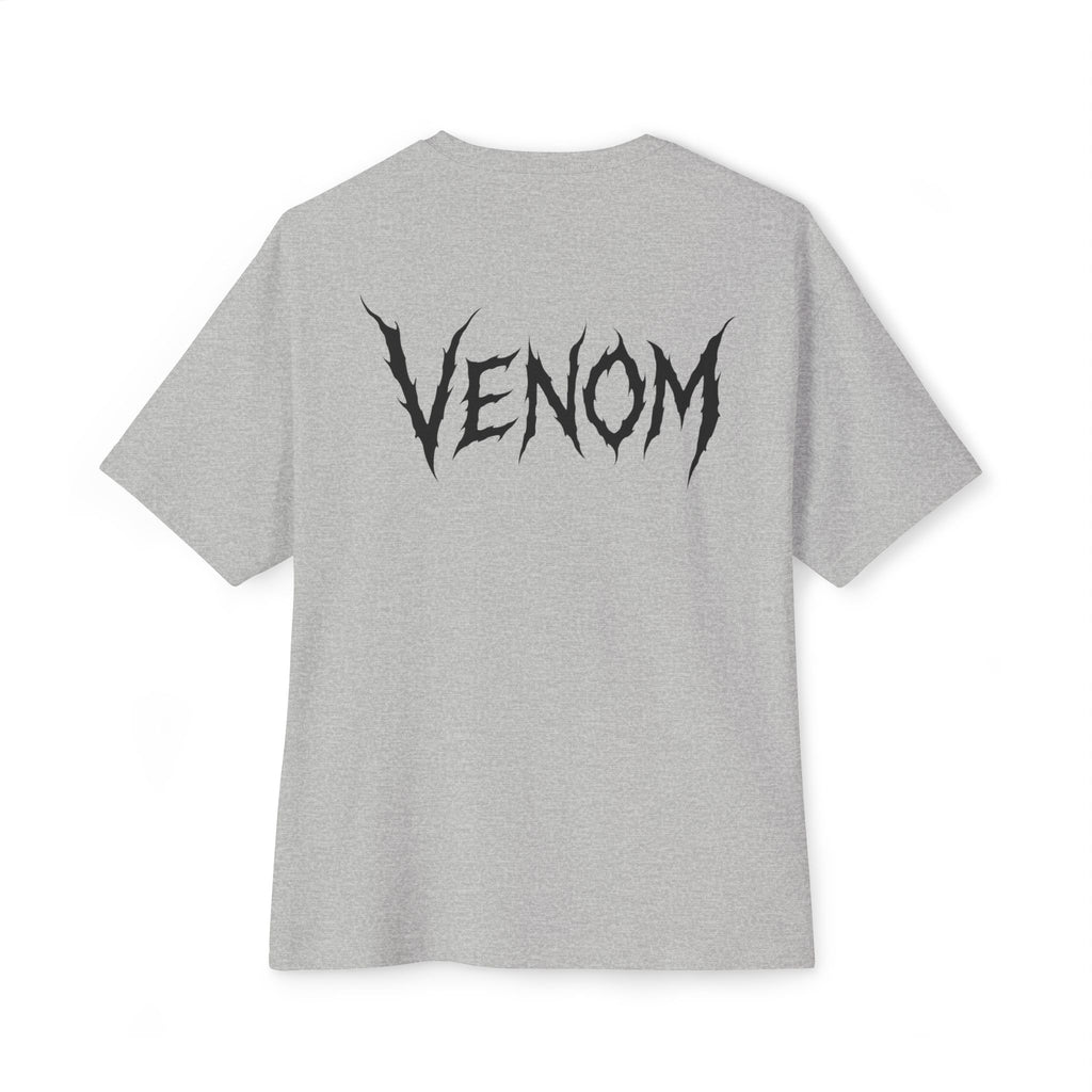 Venom Skull Graphic Tee — Oversized Boxy Unisex T‑Shirt