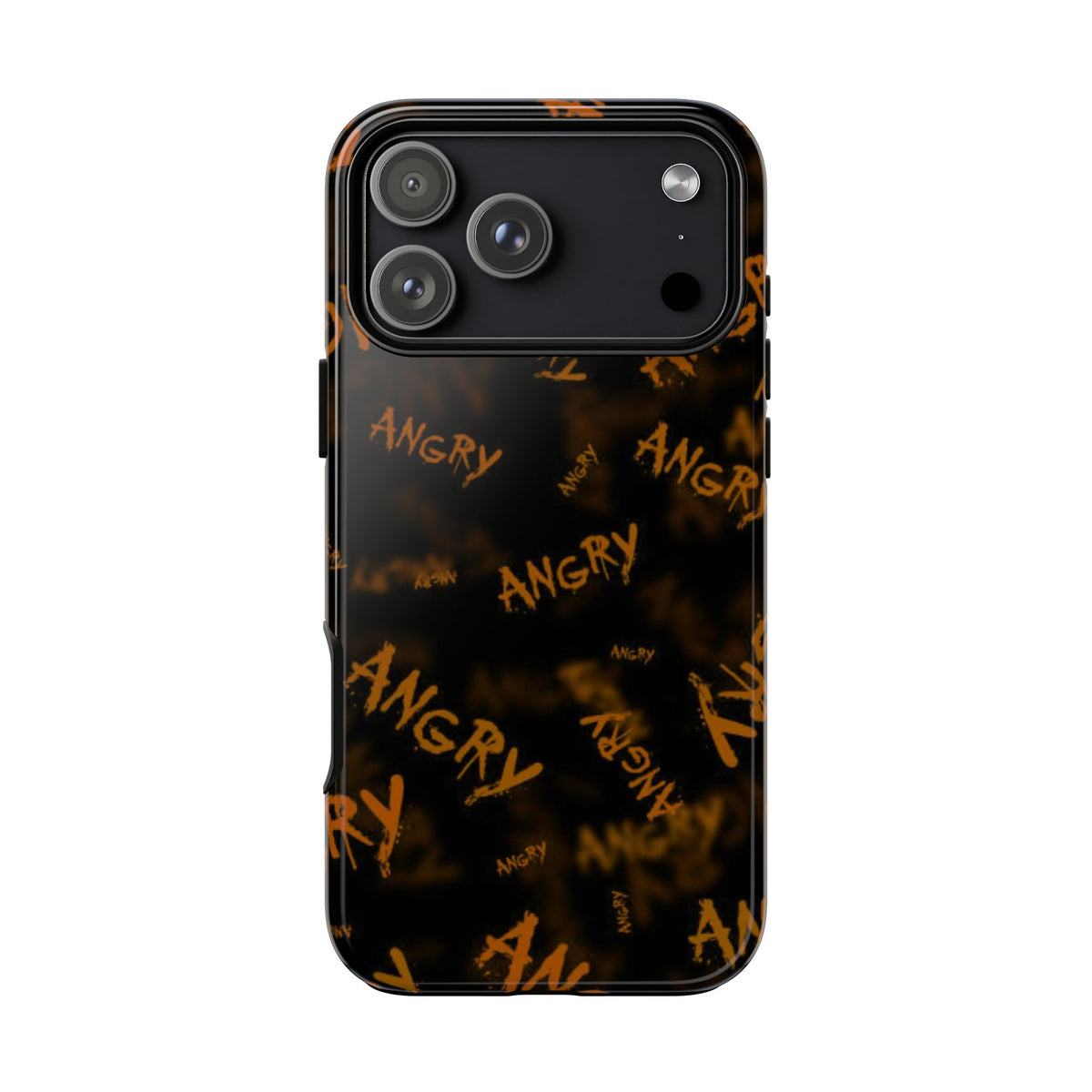 "ANGRY" Pattern Tough Phone Cases