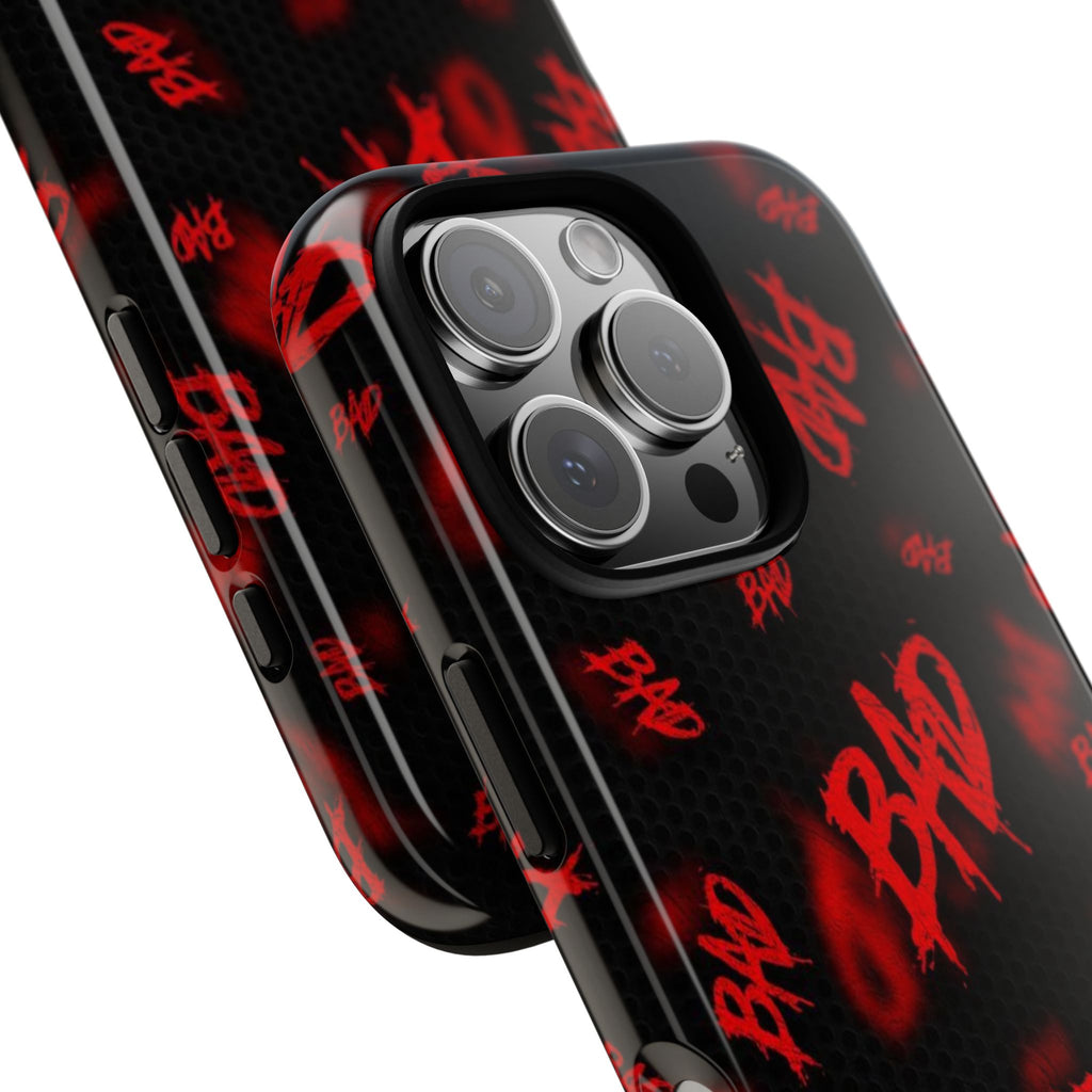 "BAD" Pattern Tough Phone Cases