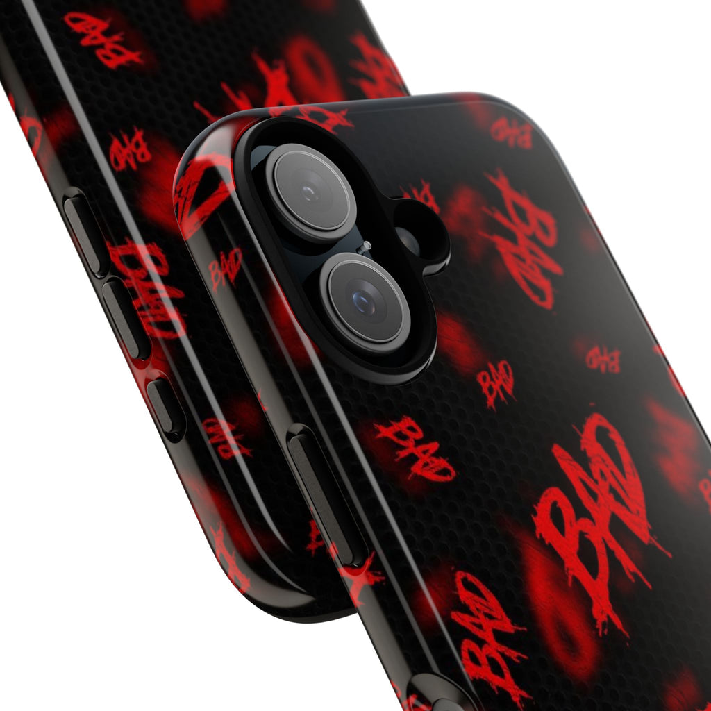 "BAD" Pattern Tough Phone Cases