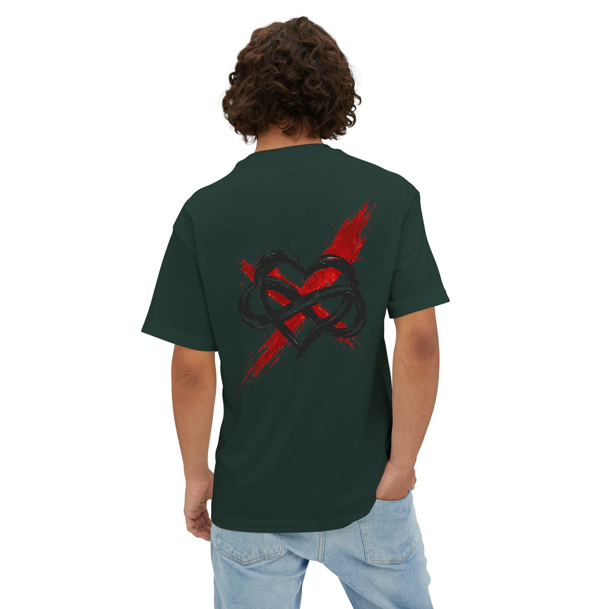 Boxy Tee — 'SYMBOLS?' Graphic Oversized Cotton Tee