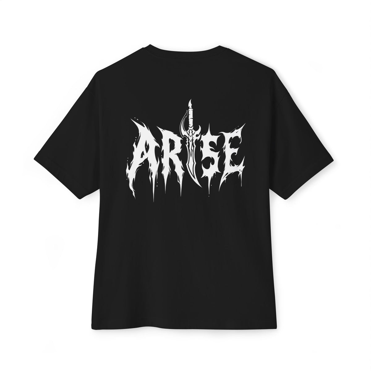 ARISE Dagger Chest Tee — Solo-leveling Black T-Shirt