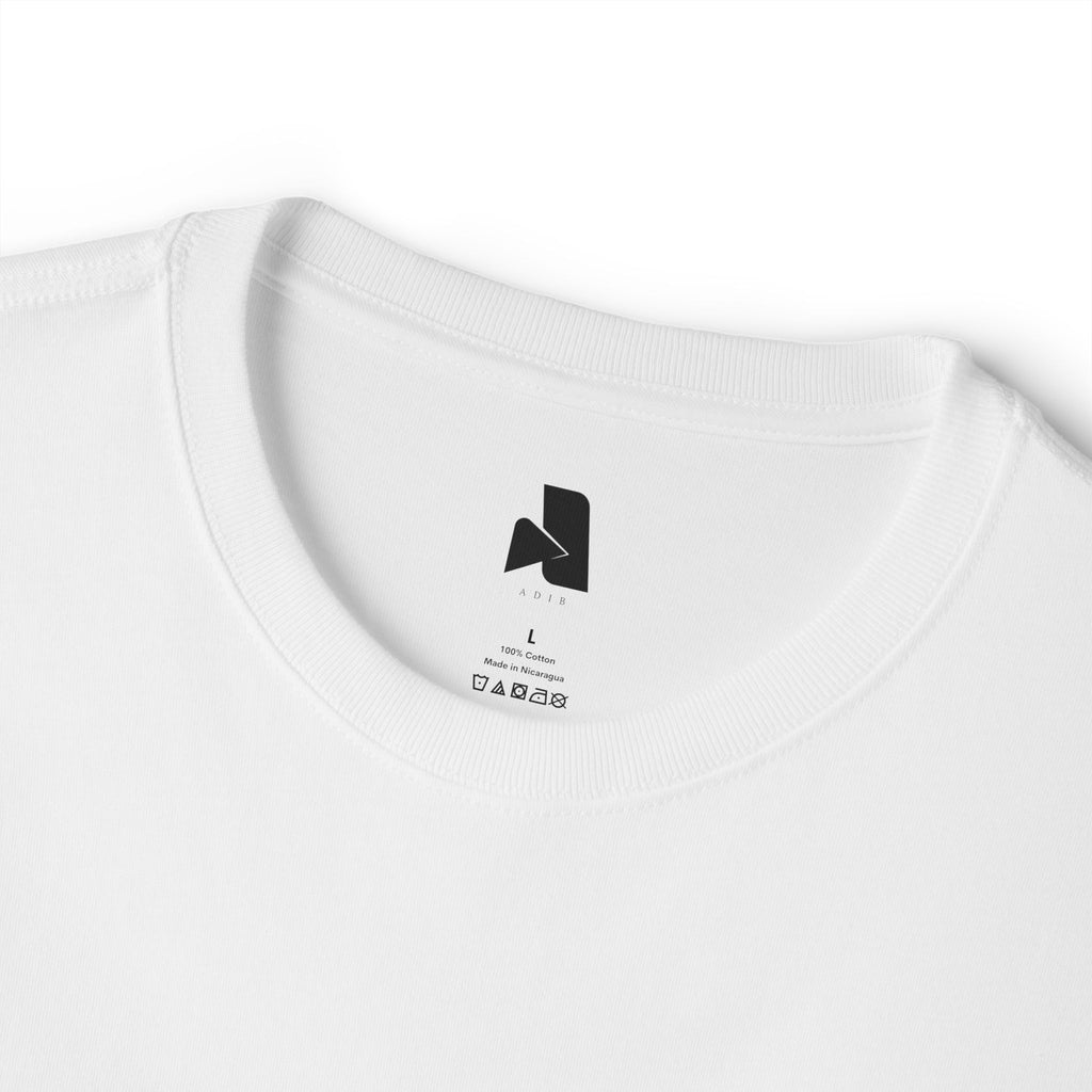 Boxy Tee — Minimal 'HA HA' Sketch Graphic T-Shirt