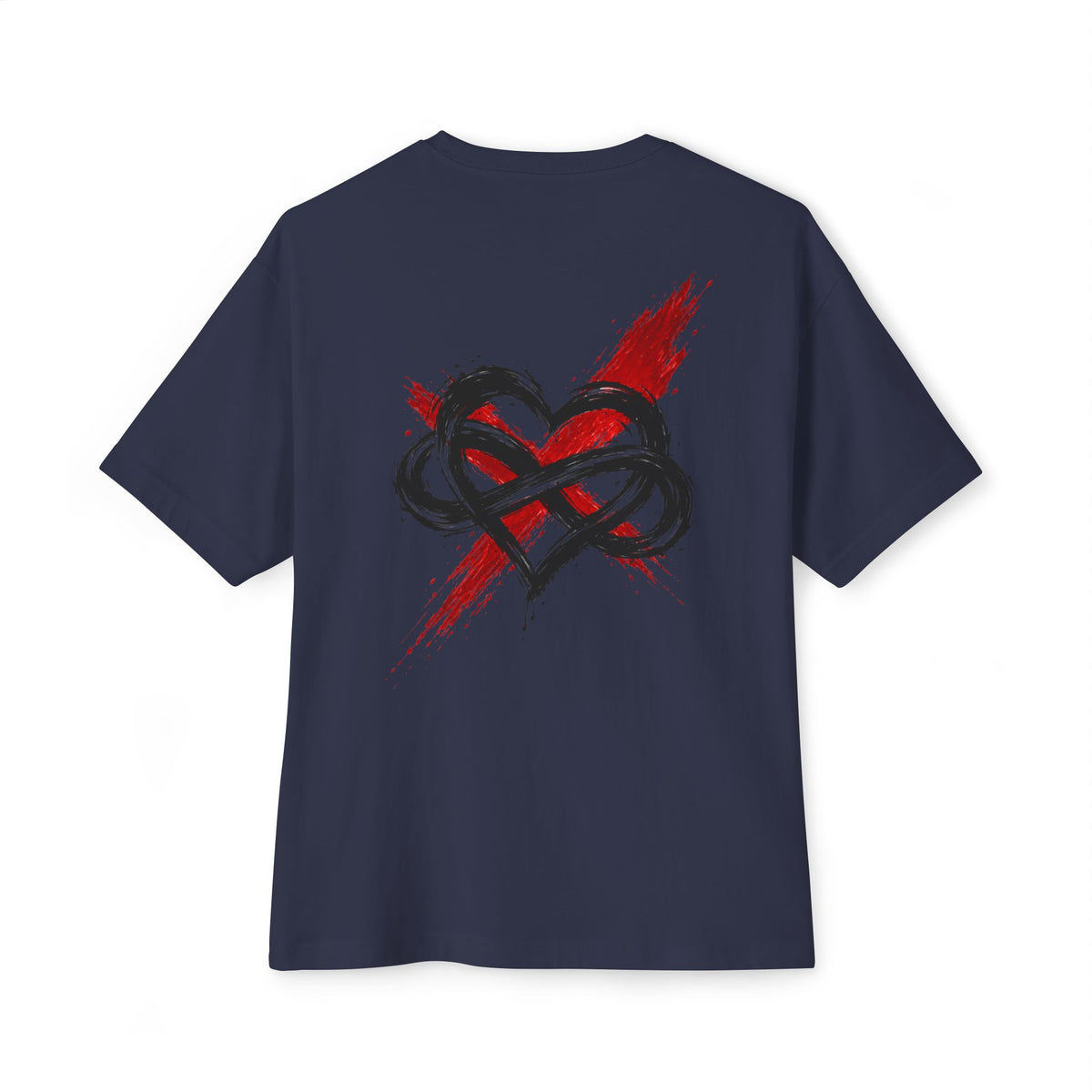 Boxy Tee — 'SYMBOLS?' Graphic Oversized Cotton Tee