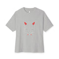 Doodled Skull Oversized Boxy Tee