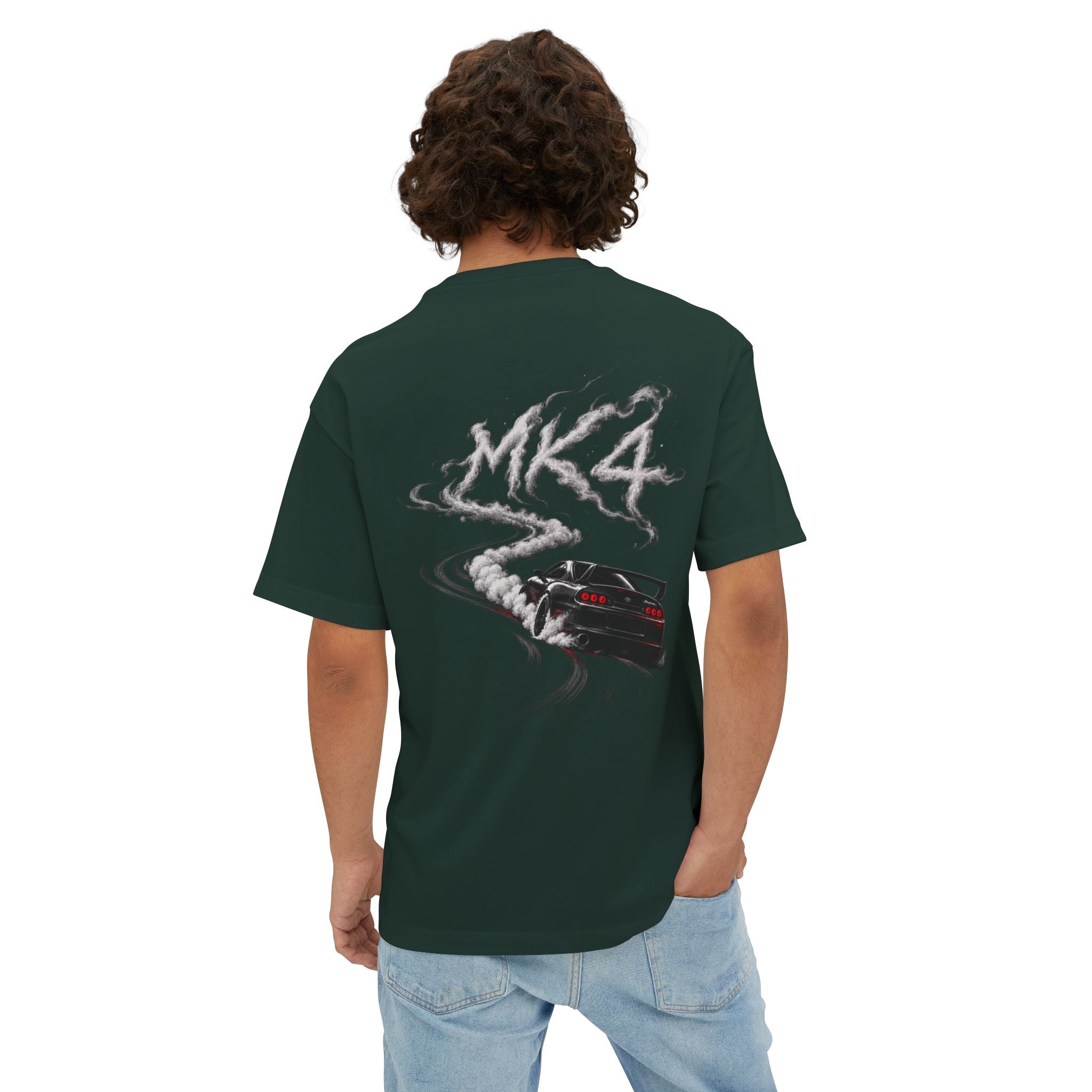 T-Shirt — 'Supra' Graffiti Logo Oversized Boxy Tee