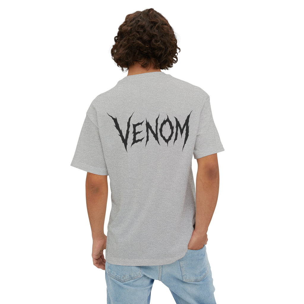Venom Skull Graphic Tee — Oversized Boxy Unisex T‑Shirt