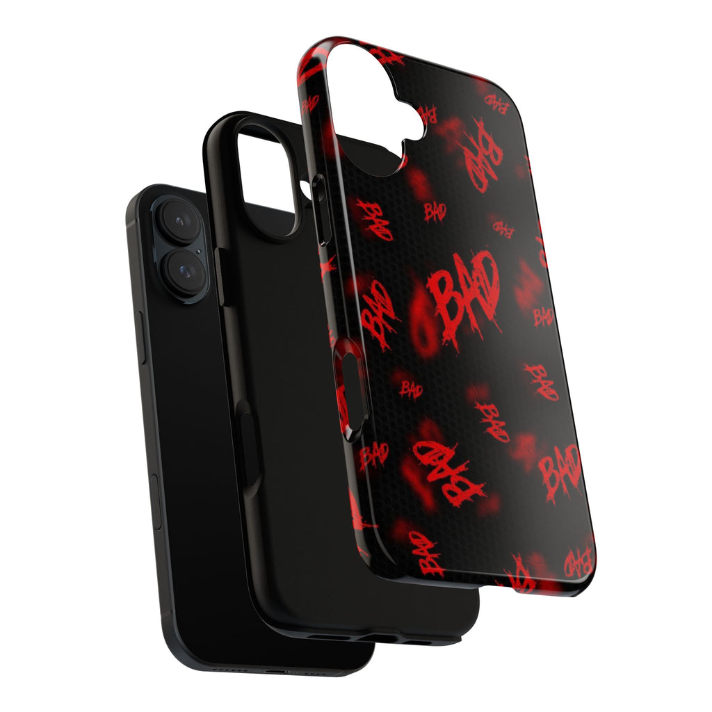 "BAD" Pattern Tough Phone Cases
