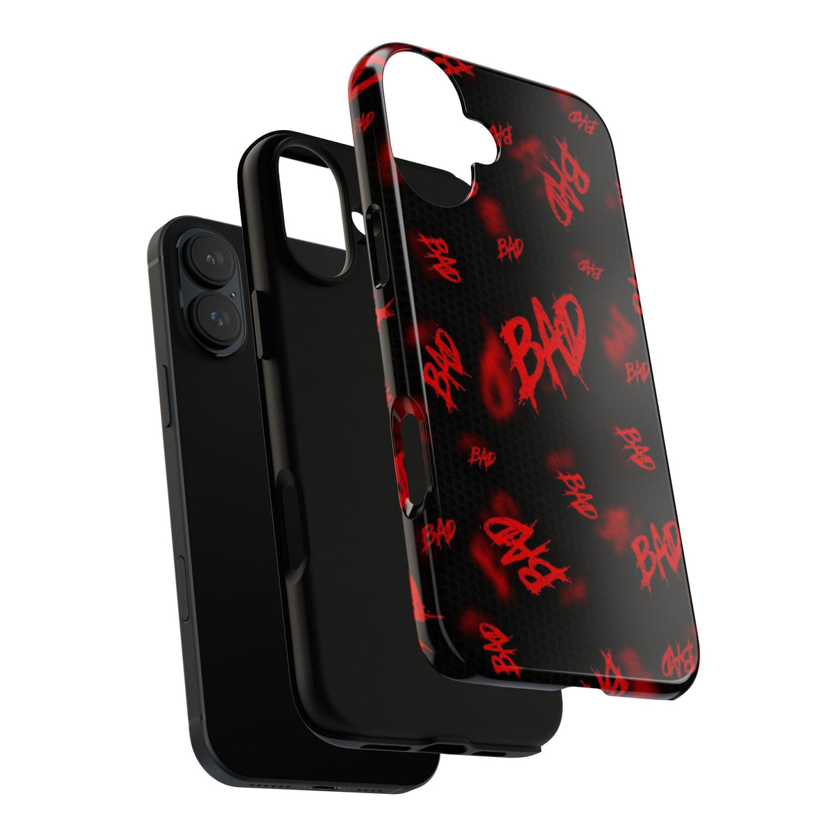 "BAD" Pattern Tough Phone Cases