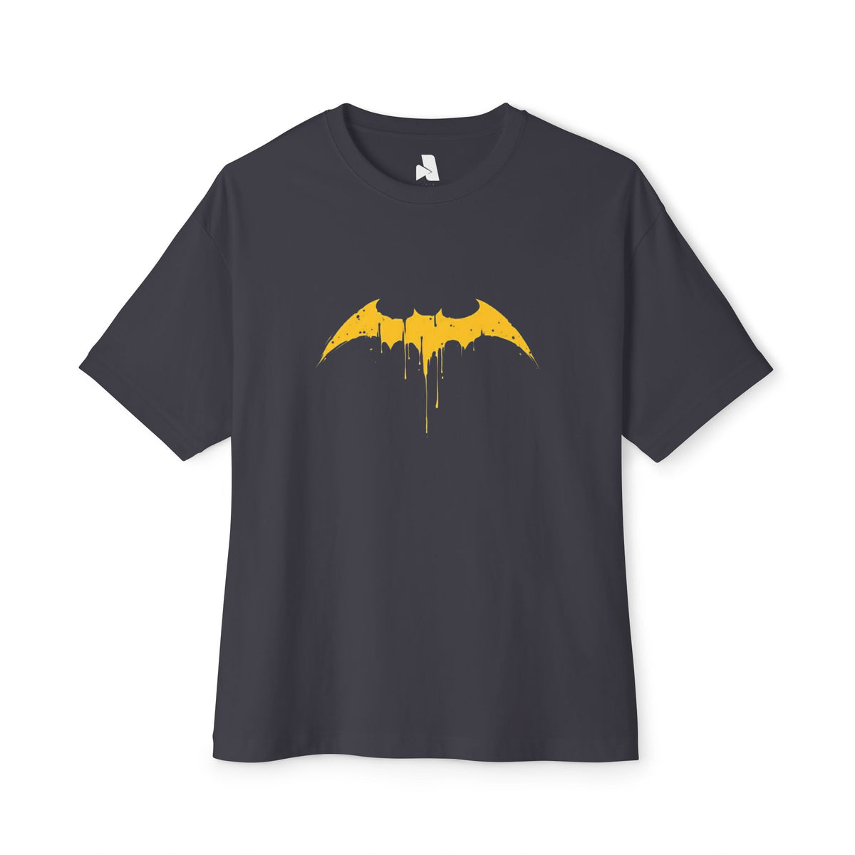 Yellow Bat Graphic Tee — Bat-Man Print