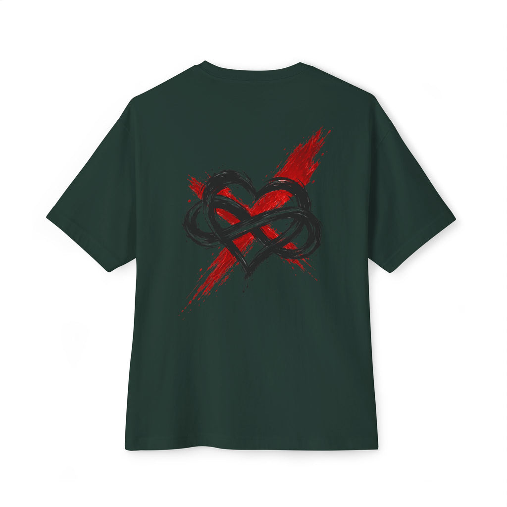 Boxy Tee — 'SYMBOLS?' Graphic Oversized Cotton Tee