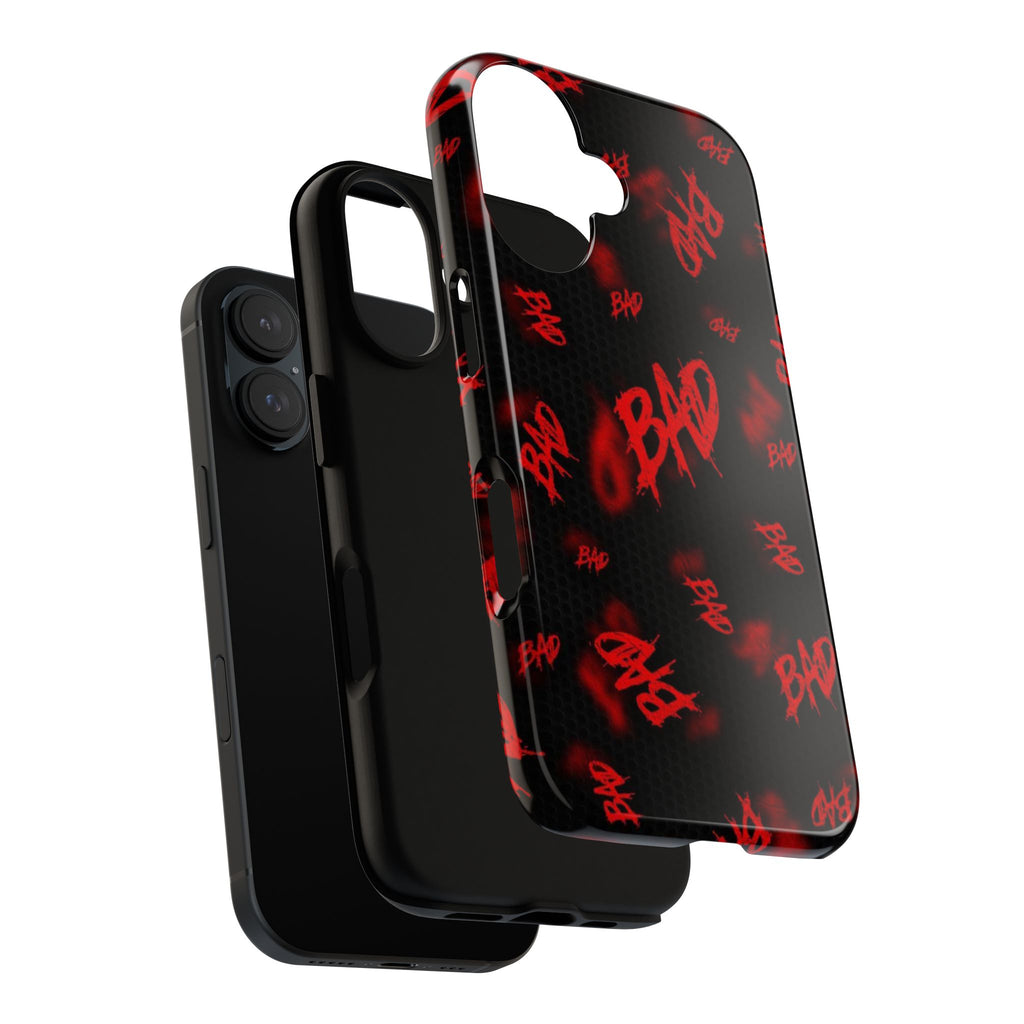 "BAD" Pattern Tough Phone Cases