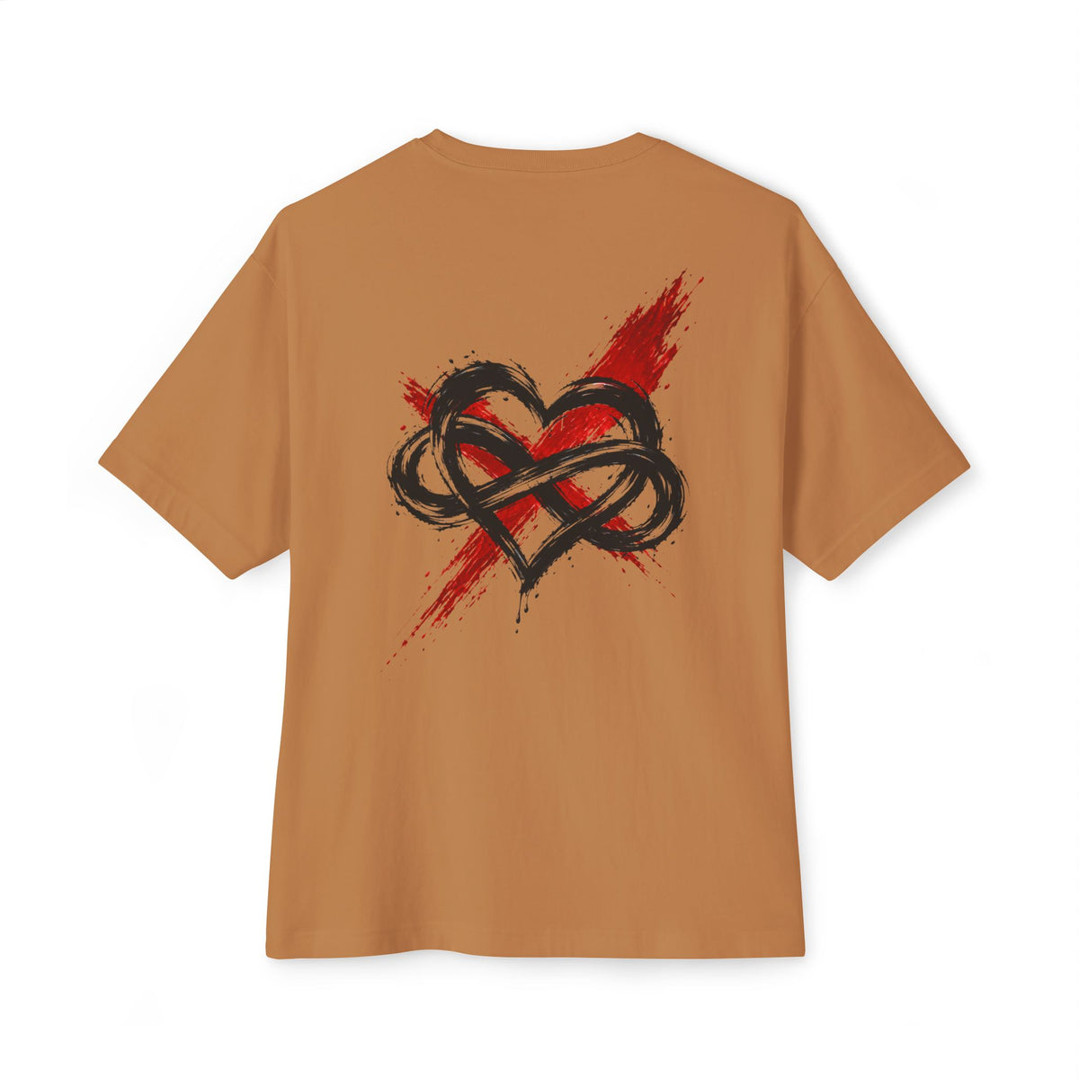 Boxy Tee — 'SYMBOLS?' Graphic Oversized Cotton Tee