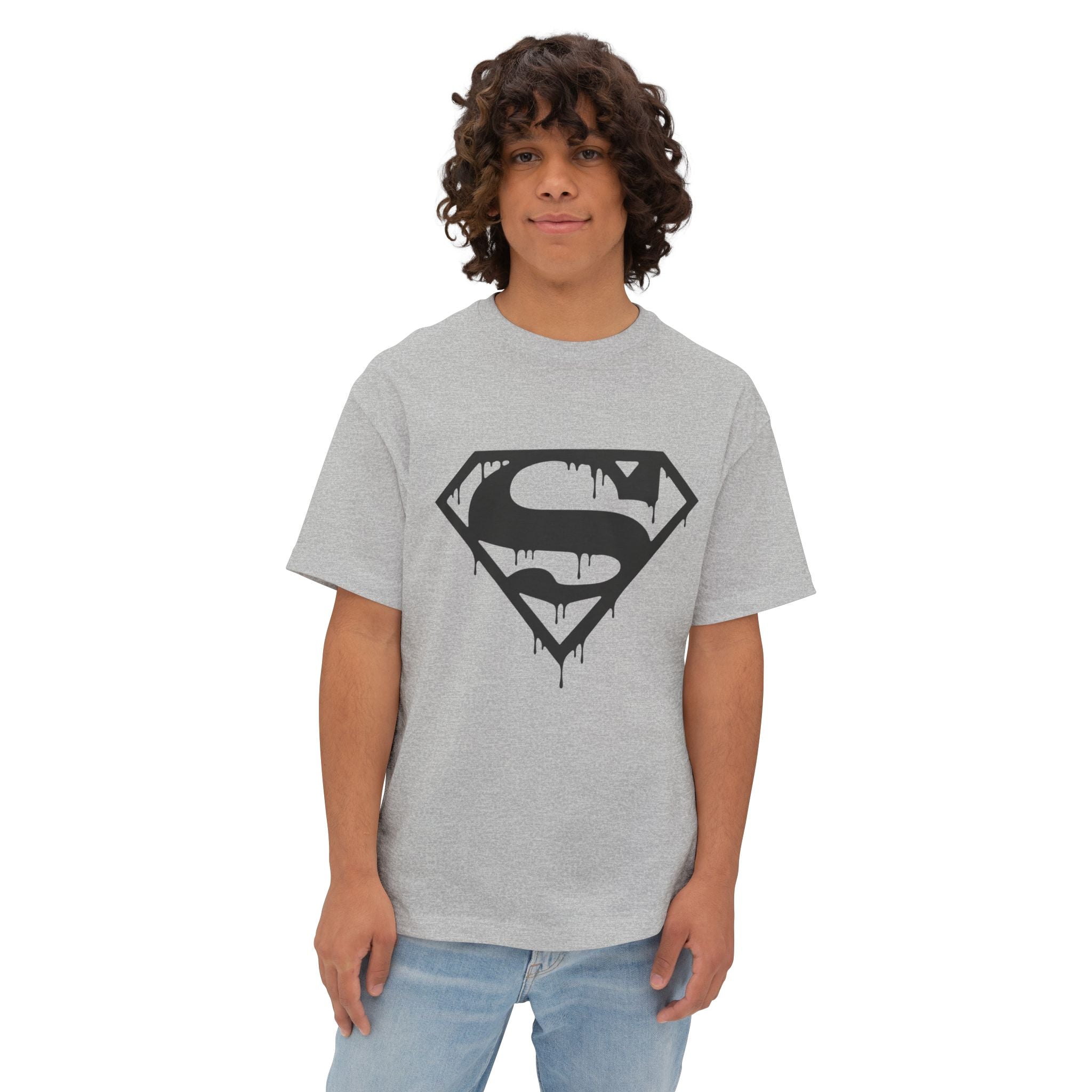 Drip Superman Logo Tee