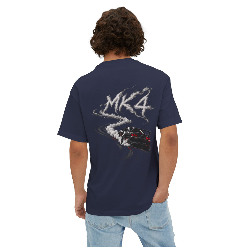 T-Shirt — 'Supra' Graffiti Logo Oversized Boxy Tee