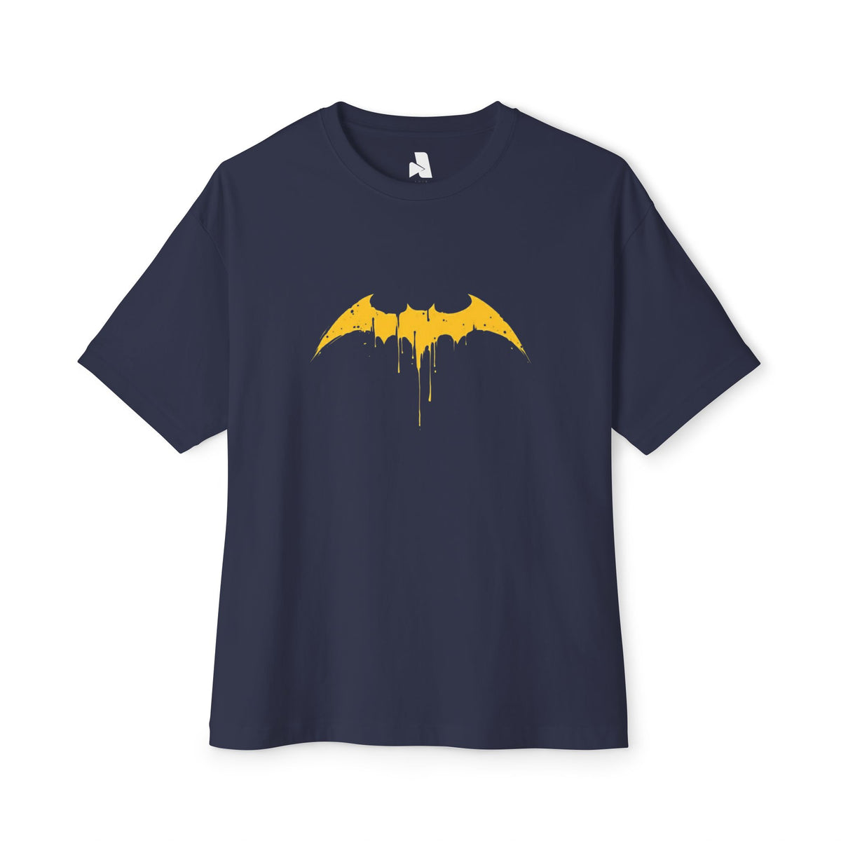 Yellow Bat Graphic Tee — Bat-Man Print