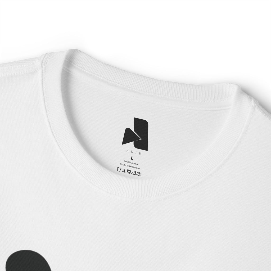 Panda Face Oversized Tee — Cute Minimalist Animal Graphic Shirt