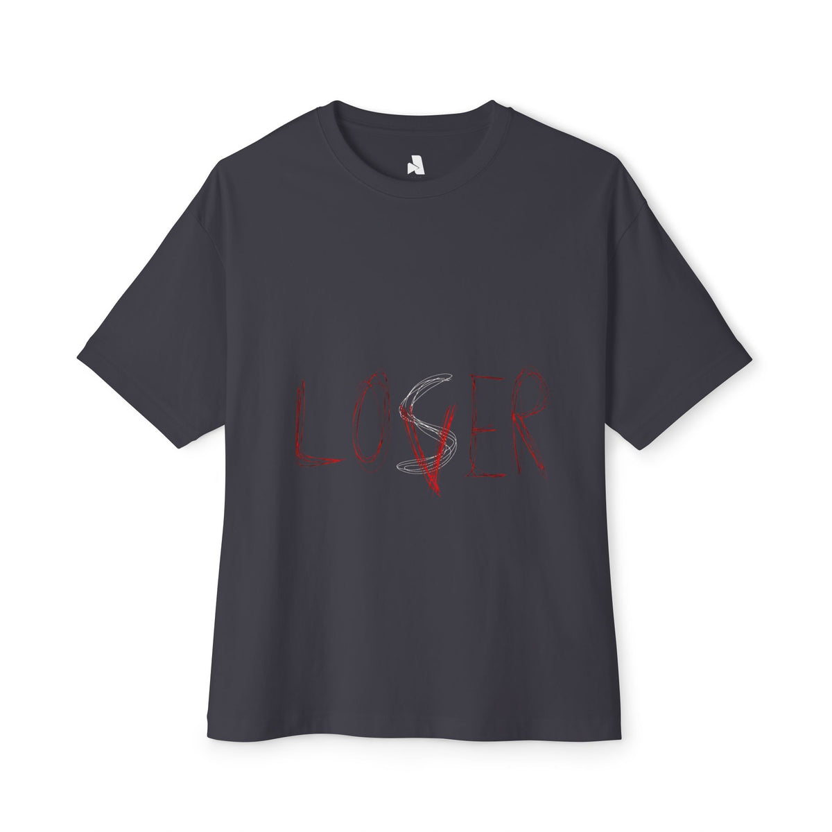 LOSER/LOVER Design Oversized Boxy Tee