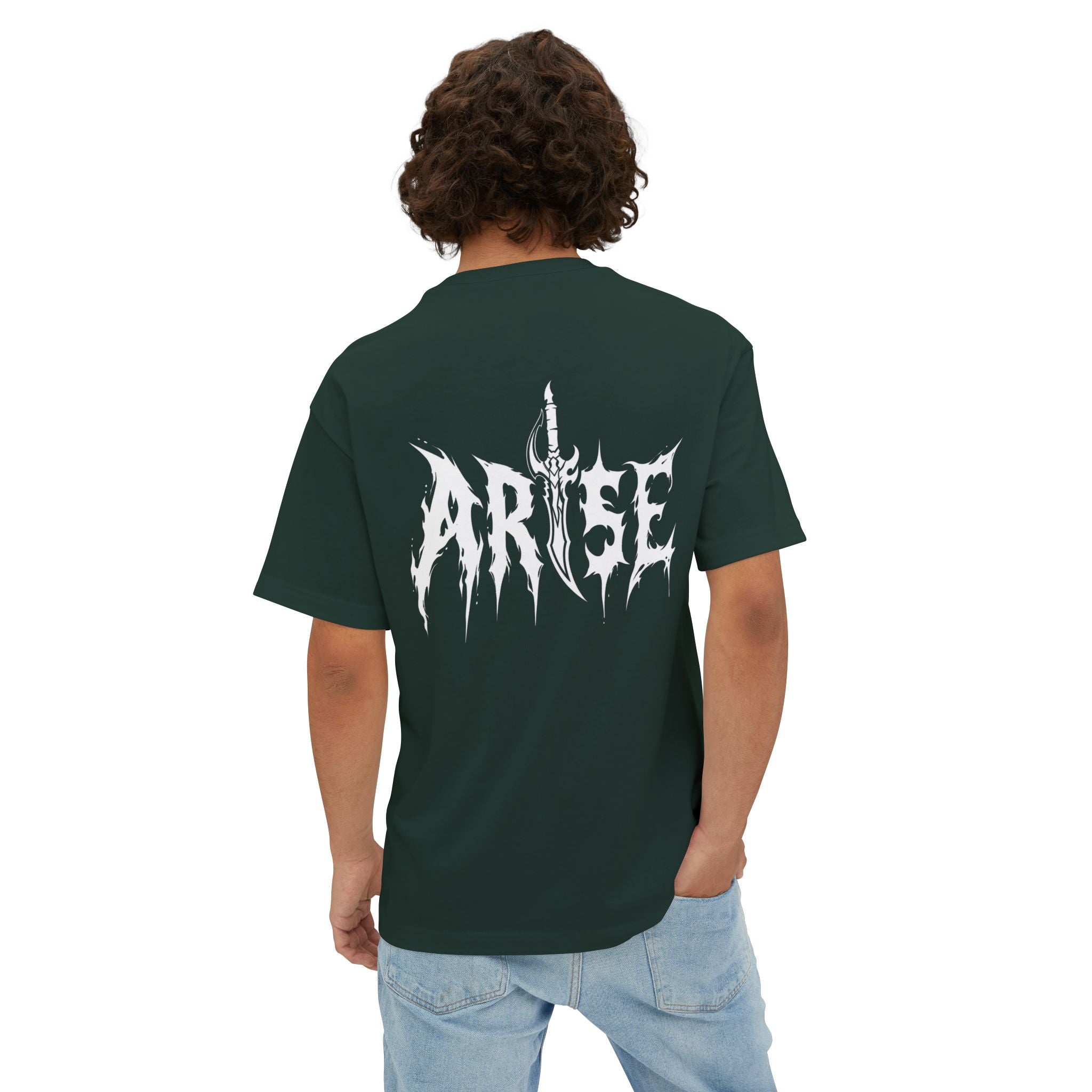 ARISE Dagger Chest Tee — Solo-leveling Black T-Shirt