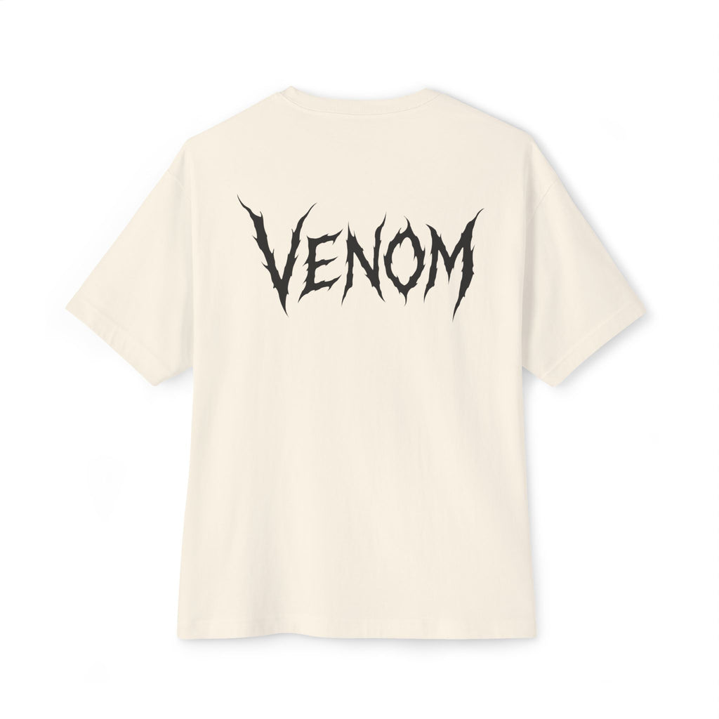 Venom Skull Graphic Tee — Oversized Boxy Unisex T‑Shirt