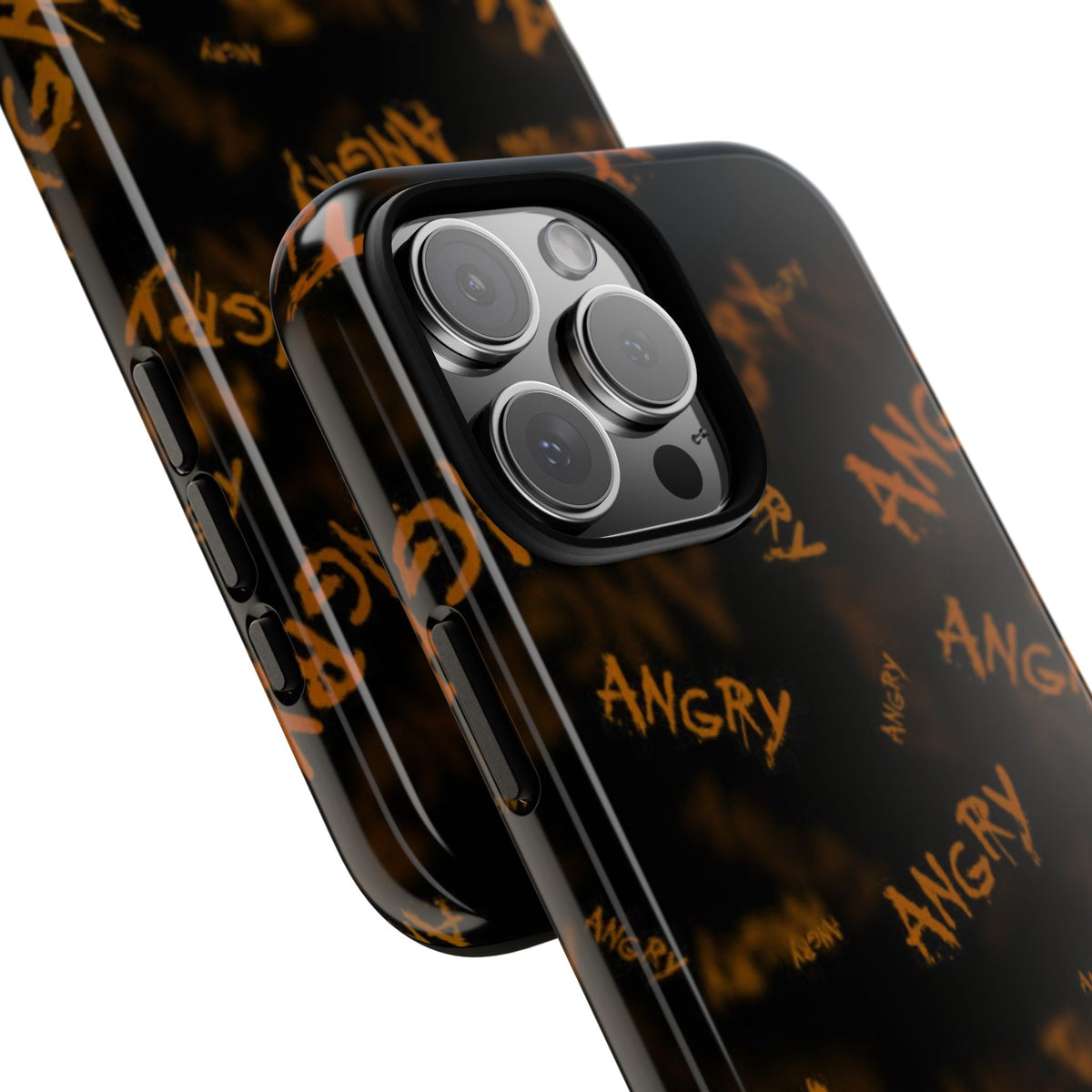 "ANGRY" Pattern Tough Phone Cases