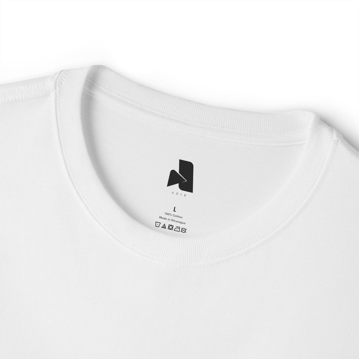 SNAP Graphic Tee — White Oversized Boxy T-Shirt with Bold Red Text