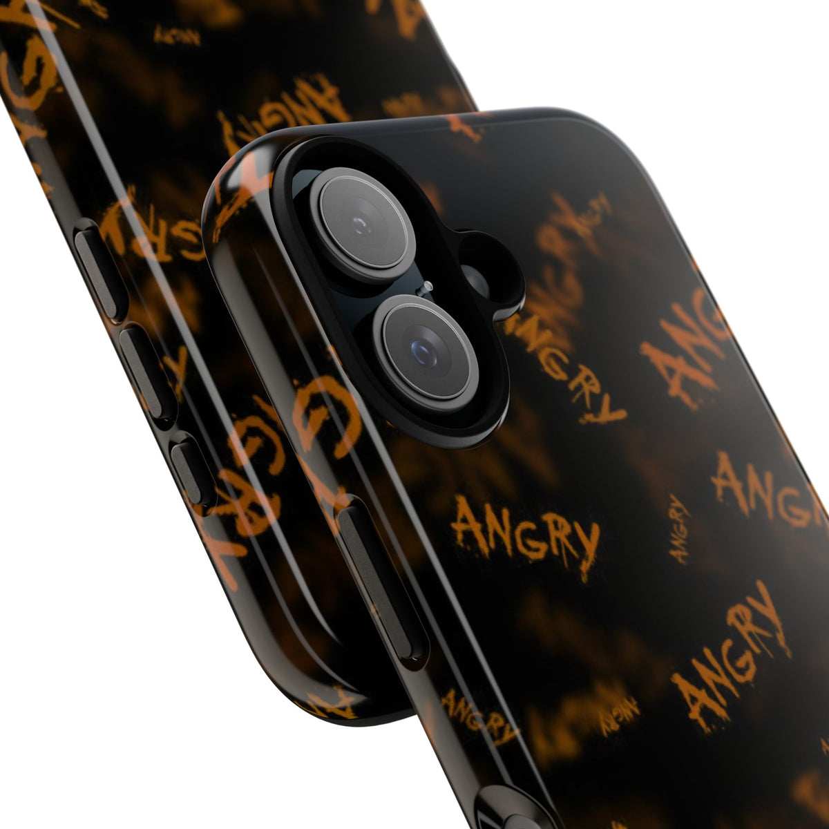 "ANGRY" Pattern Tough Phone Cases