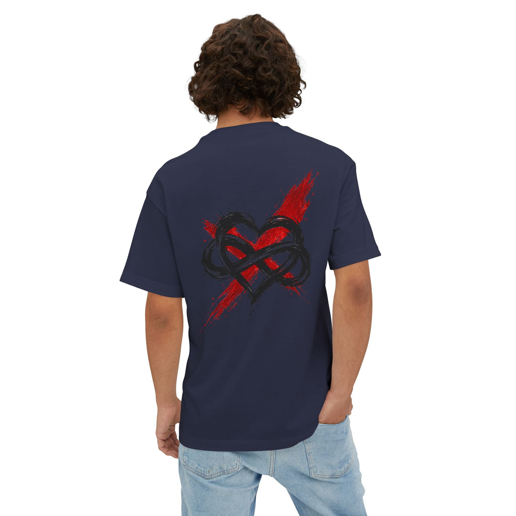 Boxy Tee — 'SYMBOLS?' Graphic Oversized Cotton Tee