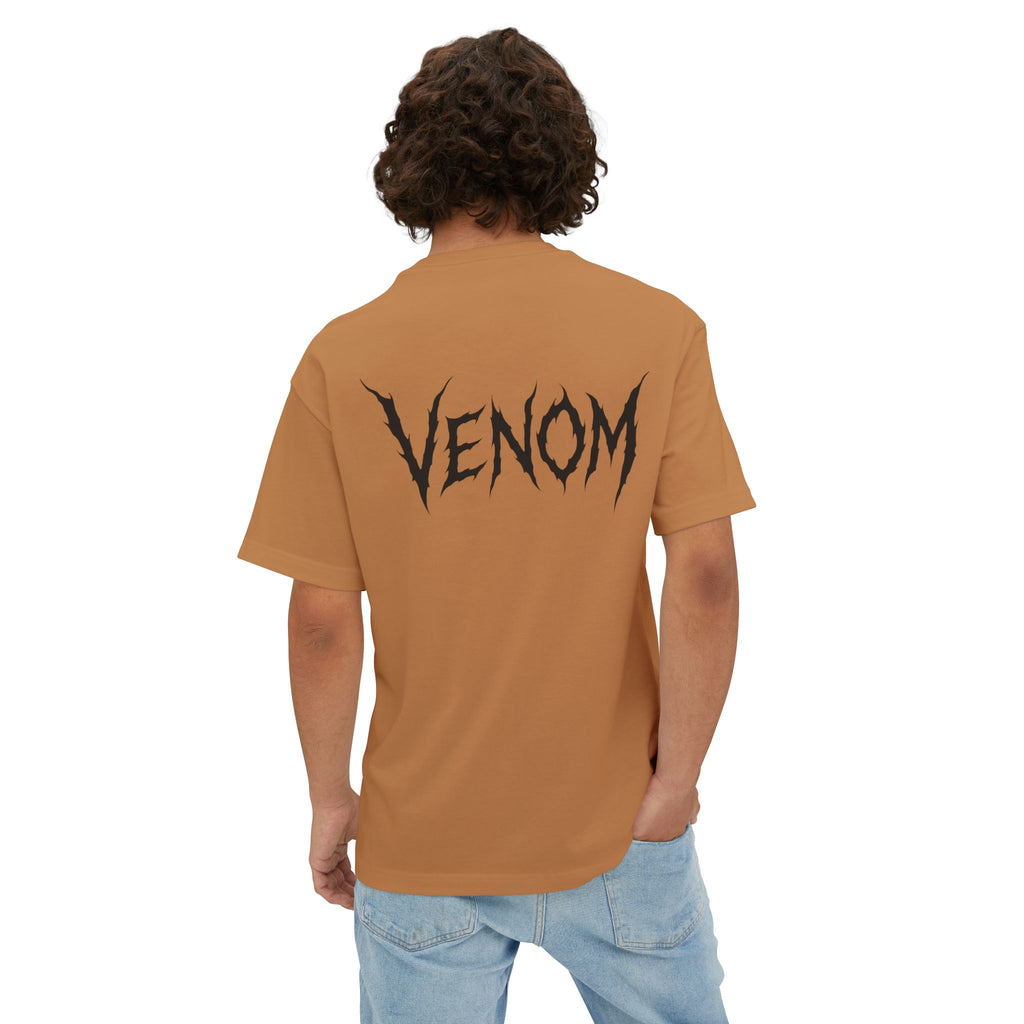 Venom Skull Graphic Tee — Oversized Boxy Unisex T‑Shirt