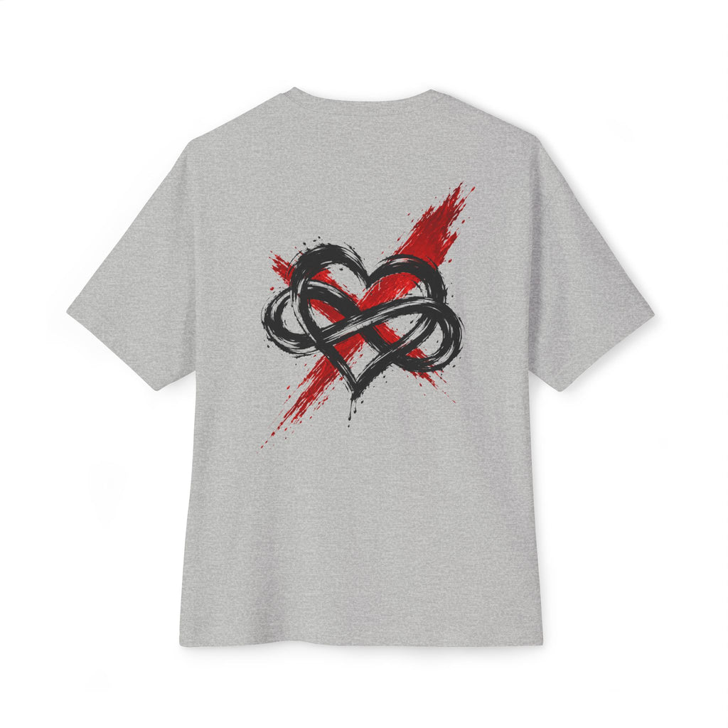 Boxy Tee — 'SYMBOLS?' Graphic Oversized Cotton Tee