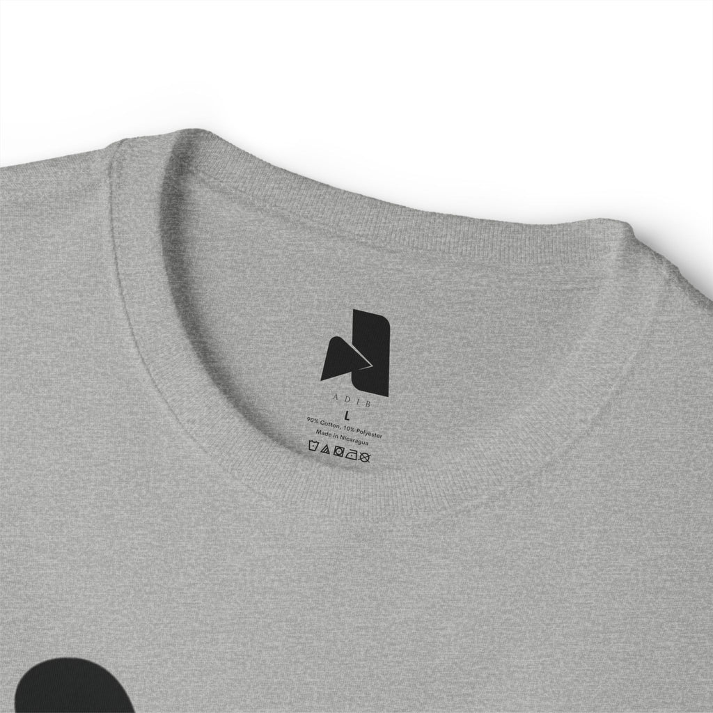 Panda Face Oversized Tee — Cute Minimalist Animal Graphic Shirt