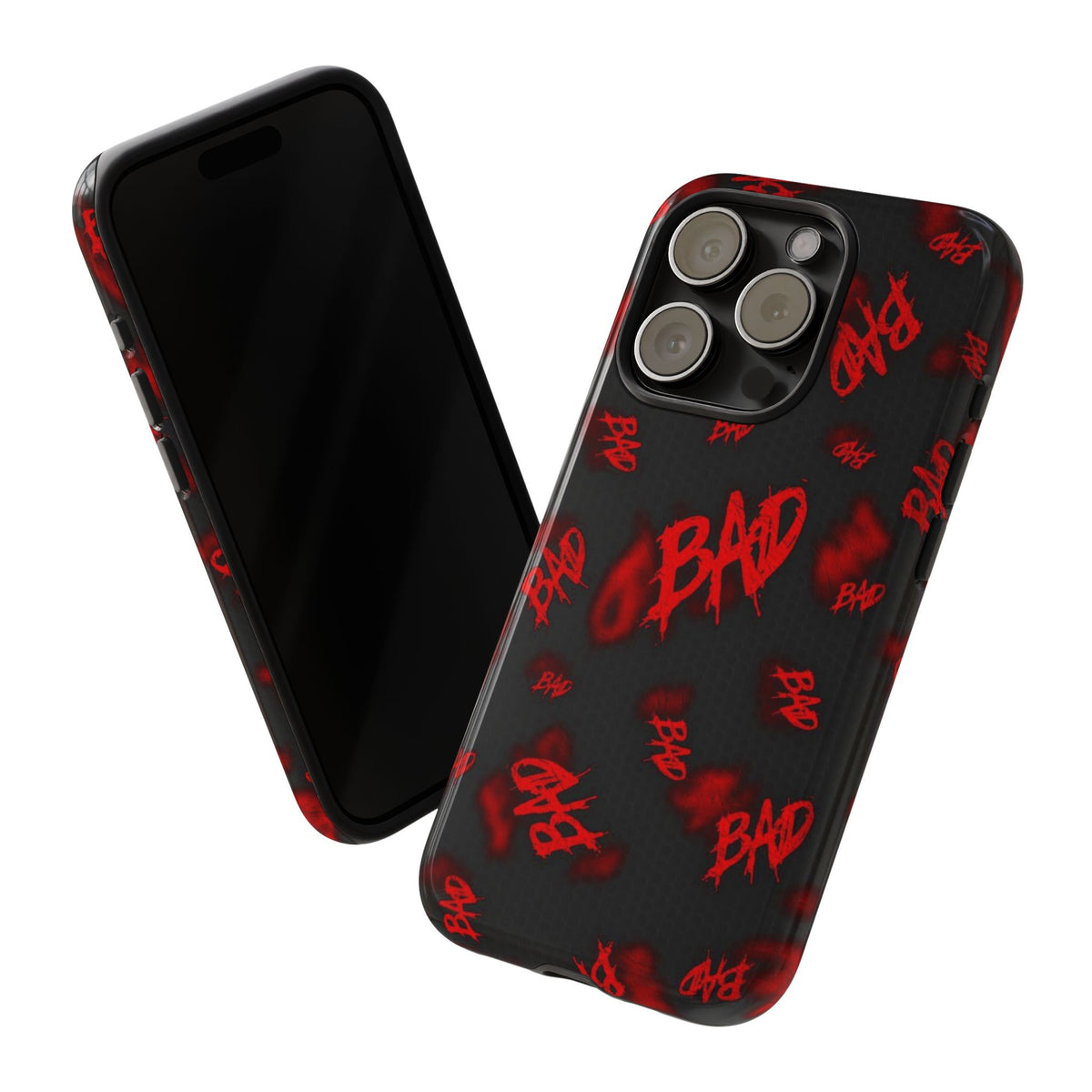 "BAD" Pattern Tough Phone Cases