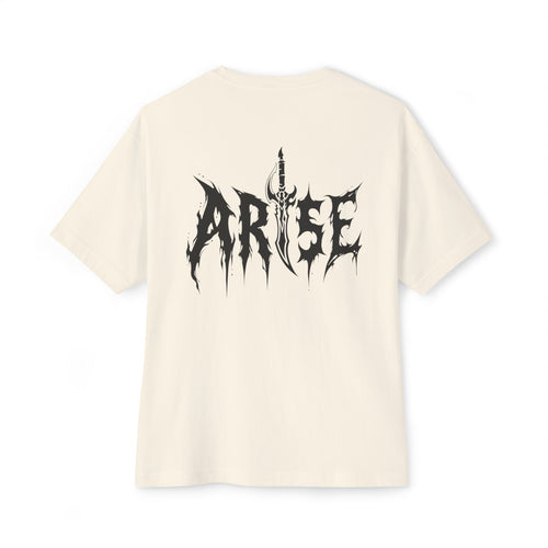 ARISE Logo Tee — Solo-leveling Oversized Boxy T-Shirt