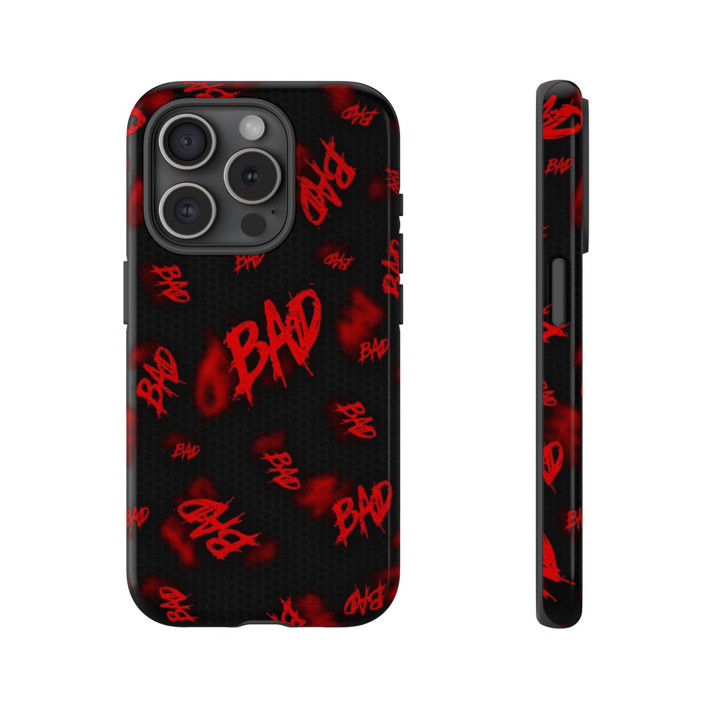"BAD" Pattern Tough Phone Cases
