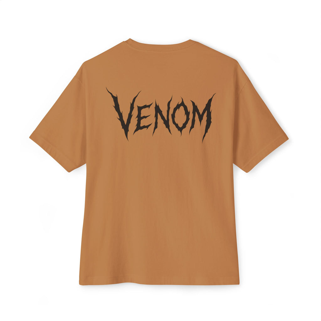 Venom Skull Graphic Tee — Oversized Boxy Unisex T‑Shirt