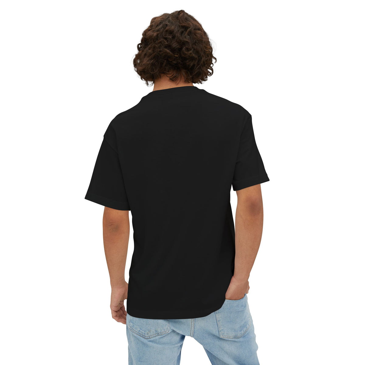 Doodled Skull Oversized Boxy Tee
