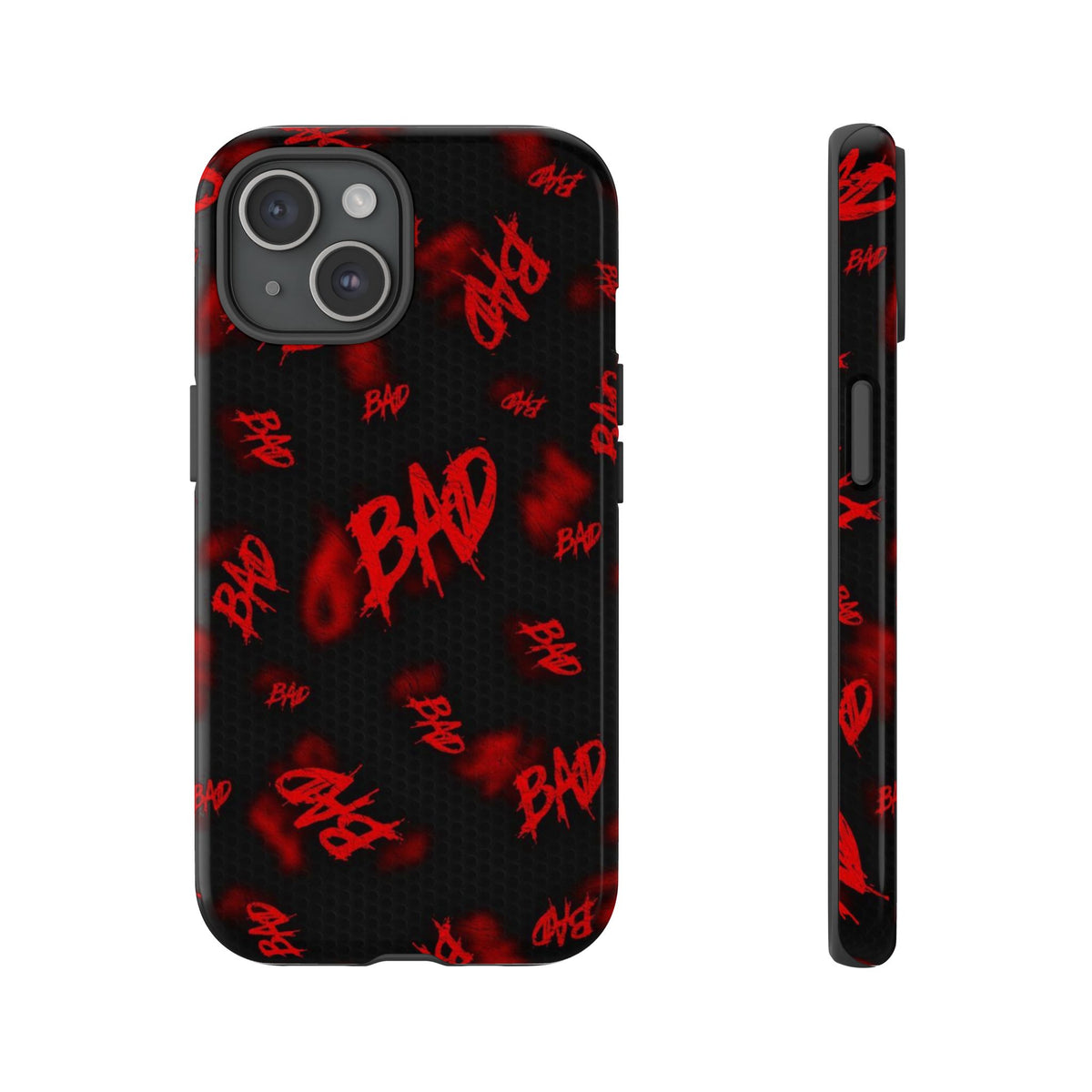 "BAD" Pattern Tough Phone Cases