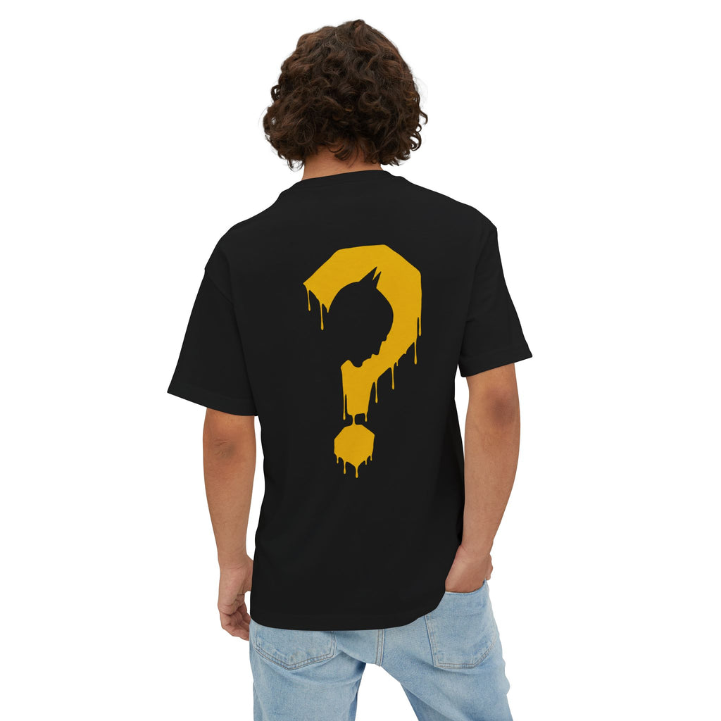 Yellow Bat Graphic Tee — Bat-Man Print