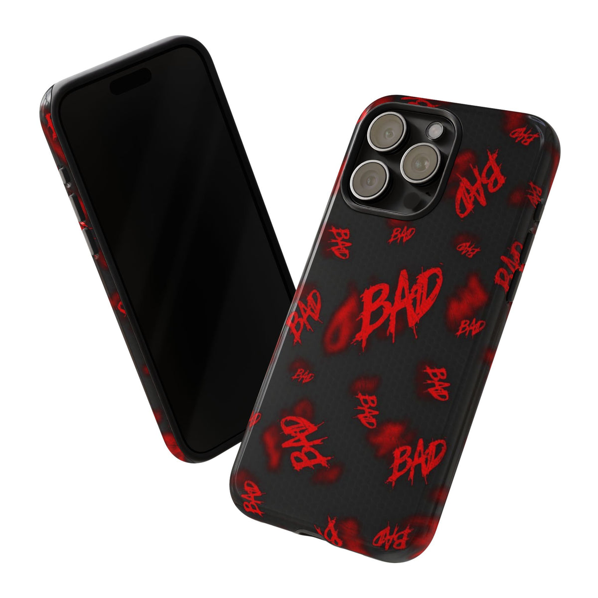"BAD" Pattern Tough Phone Cases